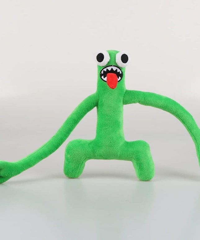 1 vnt 50 cm pliušinis, iš Rainbow Friends Pliušiniai žaislai gerbėjams ir draugams Gražios pliušinės lėlės gyvūnų iškamšos (žalios)-A