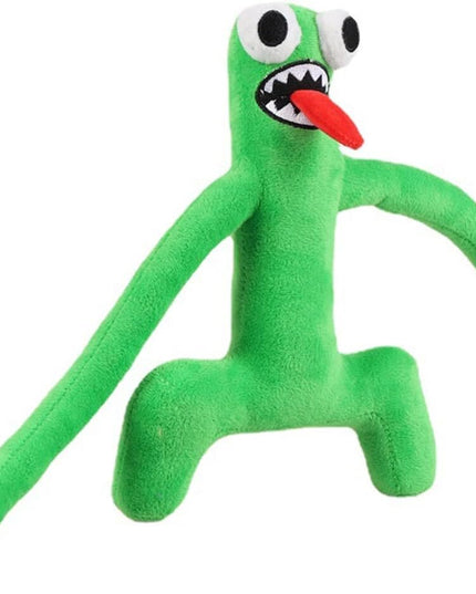 1 vnt 50 cm pliušinis, iš Rainbow Friends Pliušiniai žaislai gerbėjams ir draugams Gražios pliušinės lėlės gyvūnų iškamšos (žalios)-A