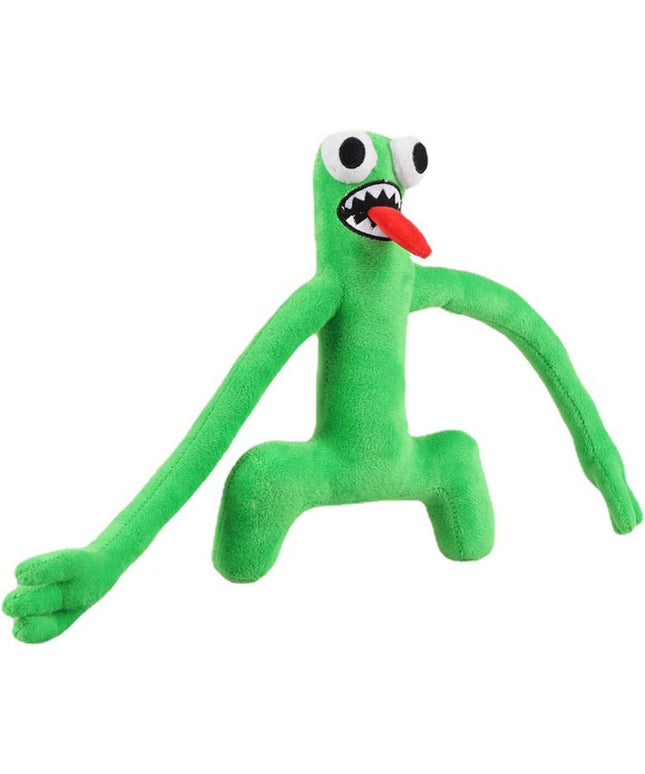 1 vnt 50 cm pliušinis, iš Rainbow Friends Pliušiniai žaislai gerbėjams ir draugams Gražios pliušinės lėlės gyvūnų iškamšos (žalios)-A
