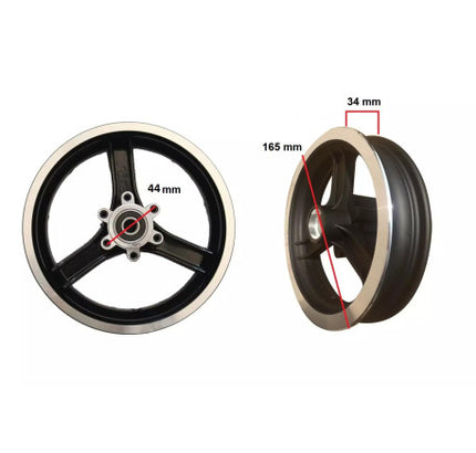 10" priekinis ratlankis el. paspirtukui S10X