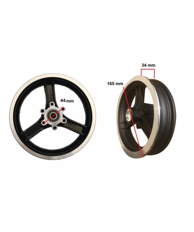 10" priekinis ratlankis el. paspirtukui S10X