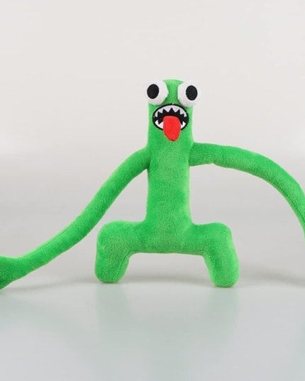 1vnt 30 cm pliušiniai, iš Rainbow Friends pliušiniai žaislai gerbėjams ir draugams Gražūs pliušiniai gyvūnai pliušinės lėlės (žalia)-A-WELLNGS