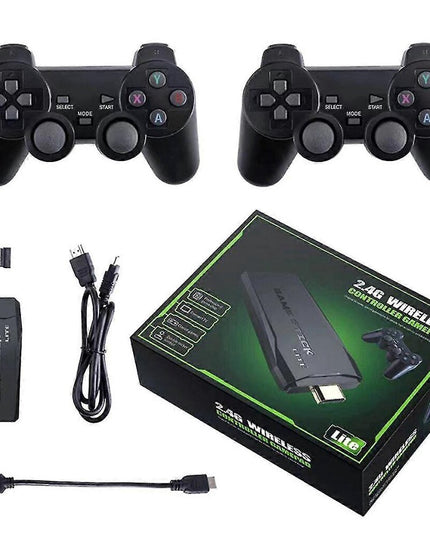 Belaidė retro žaidimų konsolė Plug and Play, 4K, su 20000+ žaidimų