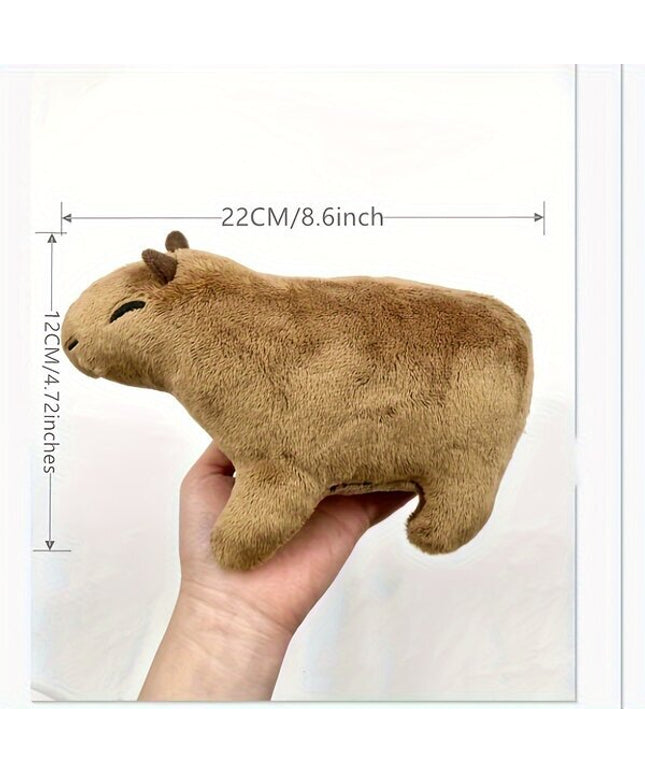 Minkštas pliušinis žaislas Kapibara, 22 cm