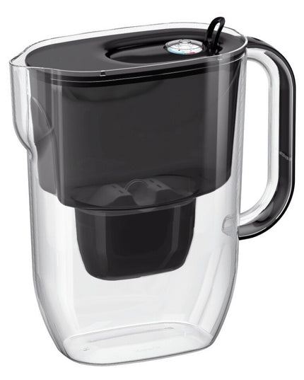 Vandens filtravimo ąsotis Aquaphor Fresh MFP+, 3,2l, juodas
