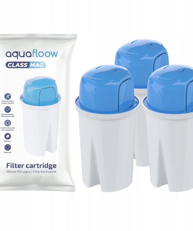 Vandens filtras Aquafloow ClassMag su magniu, 3 vnt