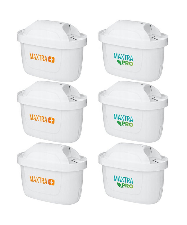 Vandens filtrų rinkinys: 3x Brita Maxtra+ Hard Water Expert ir 3x Brita Maxtra, 6 vnt