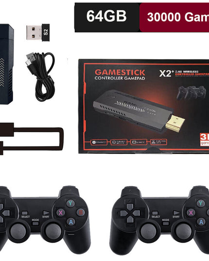 58000 žaidimų 256G GD10 Pro GD20 vaizdo žaidimų konsolė 2.4G dvigubas belaidis valdiklis Game Stick 4K 30000 žaidimai 64GB 128GB retro žaidimai
