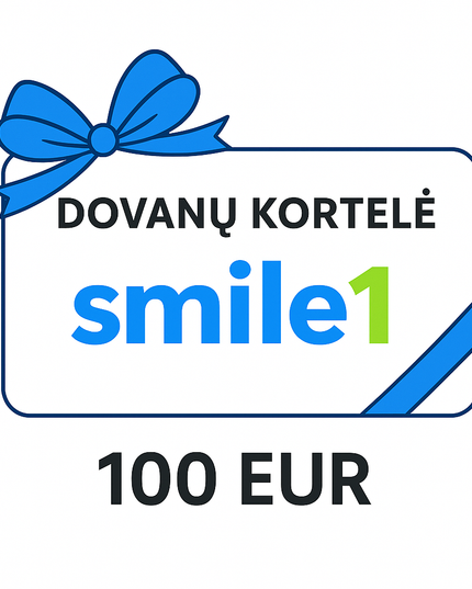 Smile1 dovanų kortelė