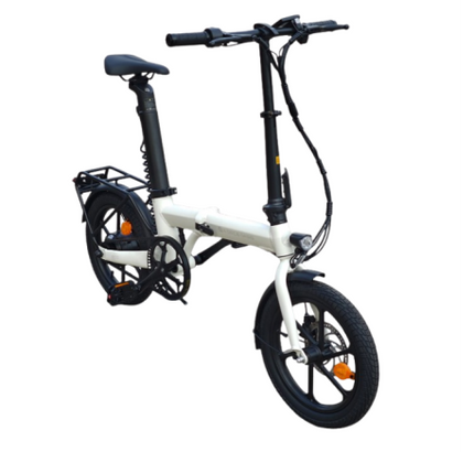 ADO AIR 16 ECO elektrinis dviratis | Tarptautinė versija 350W | (16"), pilka