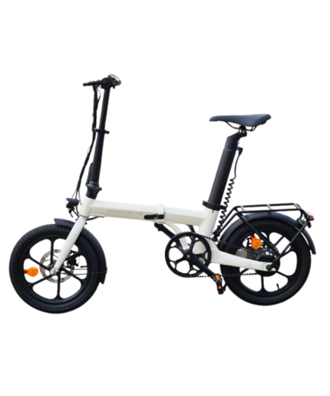ADO AIR 16 ECO elektrinis dviratis | Tarptautinė versija 350W | (16"), pilka