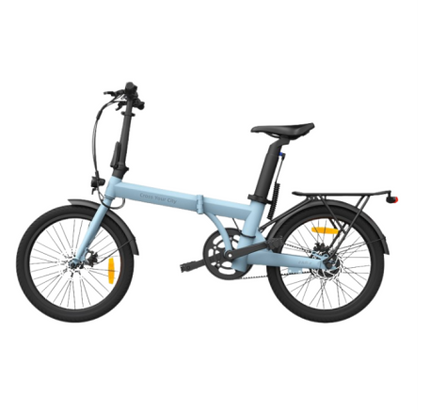 ADO Air 20 ECO elektrinis dviratis | Tarptautinė versija 350W | (20"), pilka