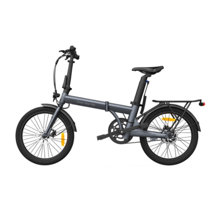 ADO Air 20 ECO elektrinis dviratis | Tarptautinė versija 350W | (20"), pilka