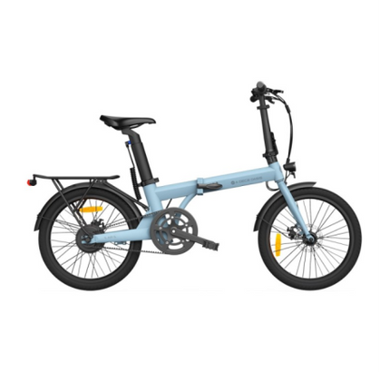 ADO Air 20 ECO elektrinis dviratis | Tarptautinė versija 350W | (20"), pilka