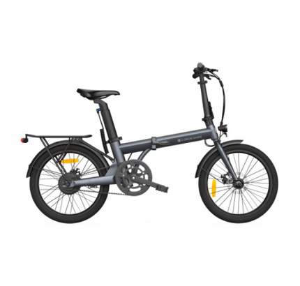 ADO Air 20 ECO elektrinis dviratis | Tarptautinė versija 350W | (20"), pilka