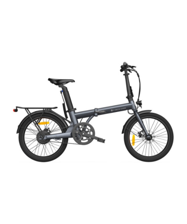 ADO Air 20 ECO elektrinis dviratis | Tarptautinė versija 350W | (20"), pilka