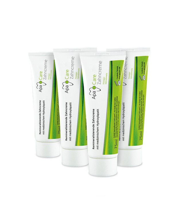 Remineralizuojanti dantų pasta ApaCare, 75 ml, 4 vnt