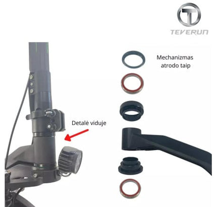 Apatinio guolio korpusas TEVERUN BLADE PULSE