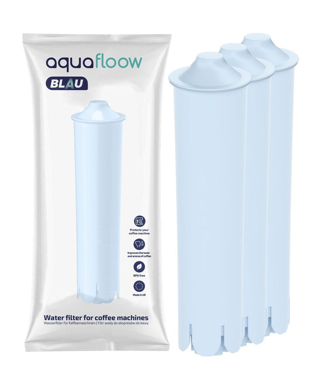 Kavos aparatų vandens filtrai AquaFloow Blau, 3 vnt