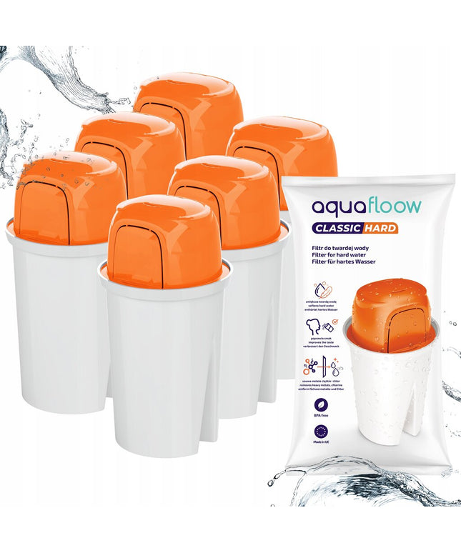 Vandens filtrai kietam vandeniui AquaFloow Classic Hard, 6vnt