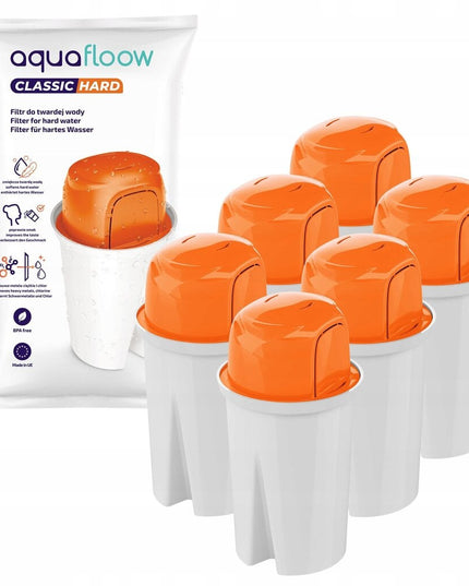Vandens filtrai kietam vandeniui Aquafloow Classic Hard, 6 vnt
