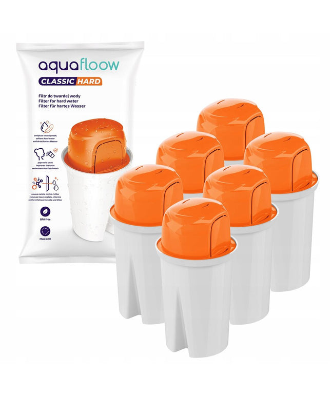 Vandens filtrai kietam vandeniui Aquafloow Classic Hard, 6 vnt