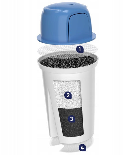 Vandens filtras Aquafloow ClassMag su magniu, 3 vnt