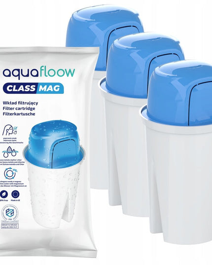 Vandens filtras Aquafloow ClassMag su magniu, 3 vnt