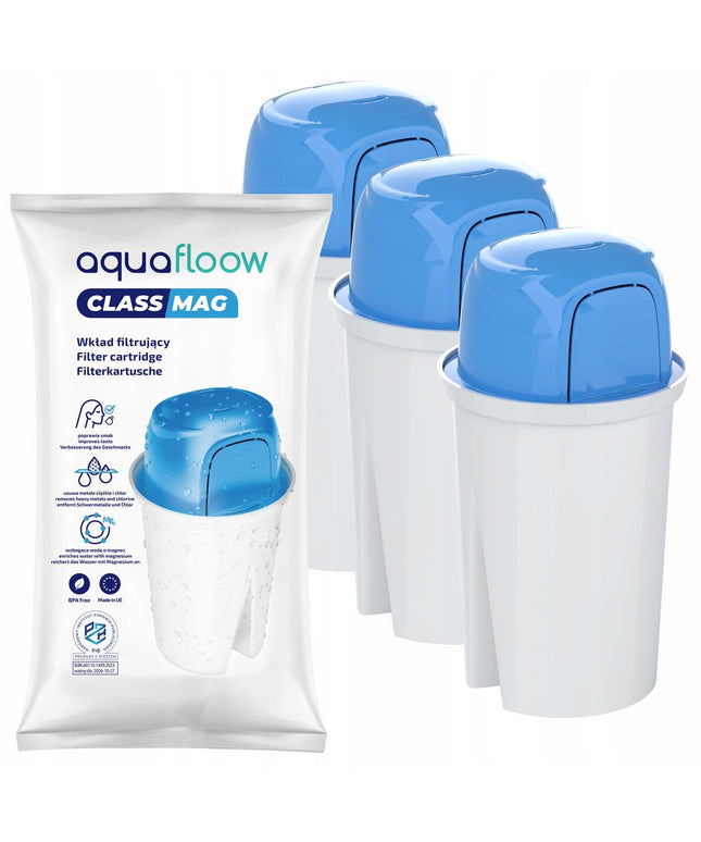 Vandens filtras Aquafloow ClassMag su magniu, 3 vnt