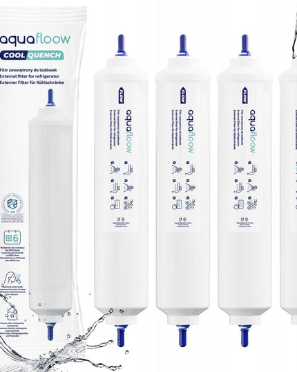 Vandens filtras Aquafloow CoolQuench, skirtas šaldytuvui Samsung DA29-10105J HAFEX/EXP, 4 vnt