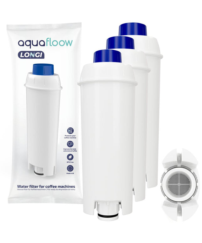 Kavos aparatų vandens filtrai Aquafloow Longi, 3 vnt