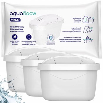 Vandens filtrai AquaFloow Maxi, 3 vnt