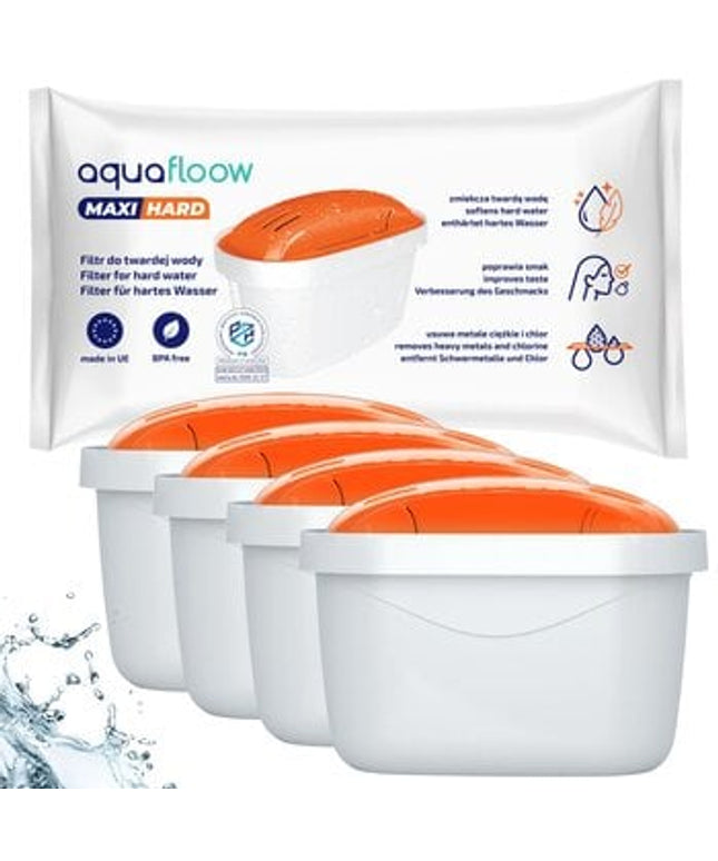 Vandens filtrai kietam vandeniui Aquafloow MaxiHard, 4 vnt