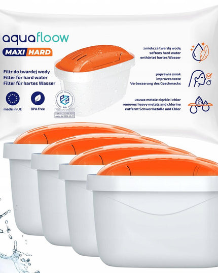 Vandens filtrai Aquafloow MaxiHard, 4 vnt
