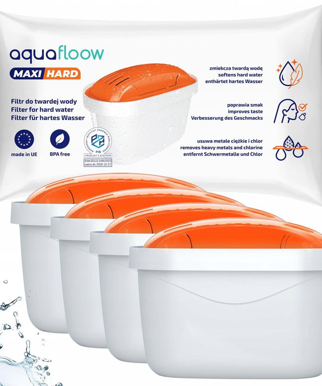 Vandens filtrai Aquafloow MaxiHard, 4 vnt