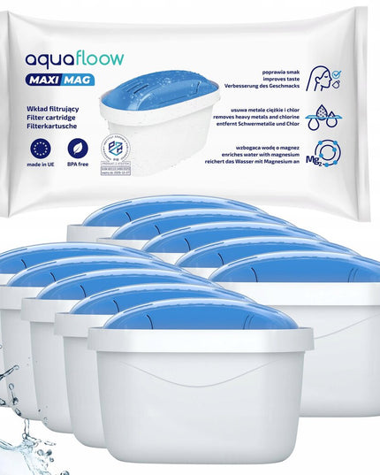 Vandens filtrai Aquafloow MaxiMag su Magniu, 10 vnt