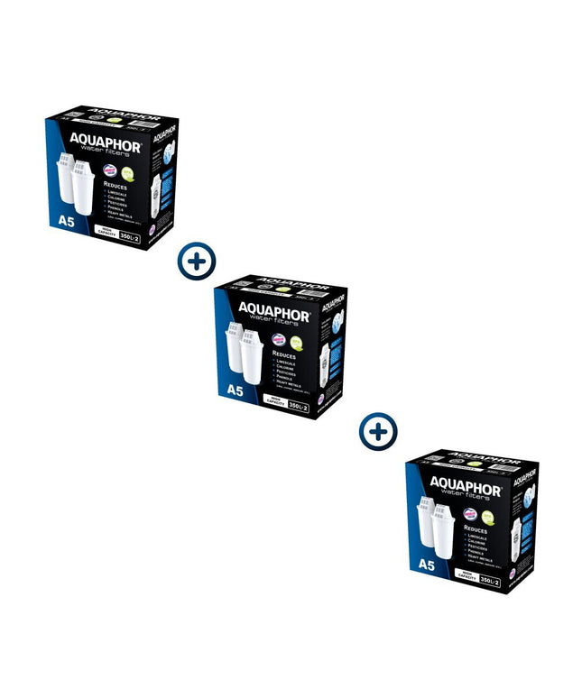 Vandens filtrai Aquaphor A5, 6 vnt