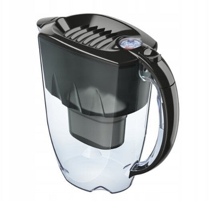 Vandens filtravimo ąsotis Aquaphor Amethyst + B25 Maxfor vandens filtrų 10 vnt, juodas