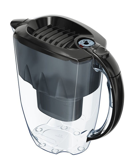 Vandens filtravimo ąsotis Aquaphor Amethyst Maxfor+ 2.8l, juodas
