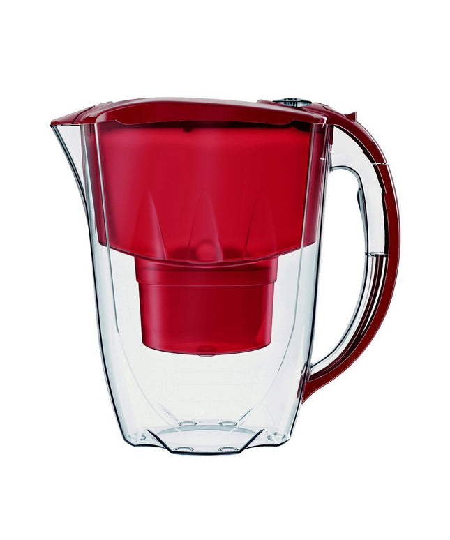 Vandens filtravimo ąsotis Aquaphor Amethyst Maxfor+ 2.8l, raudonas