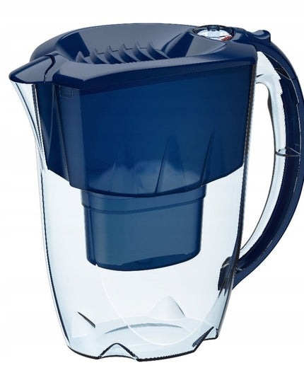 Vandens filtravimo ąsotis Aquaphor Amethyst 2.8l + Maxfor+ vandens filtrų, 5 vnt, tamsiai mėlynas