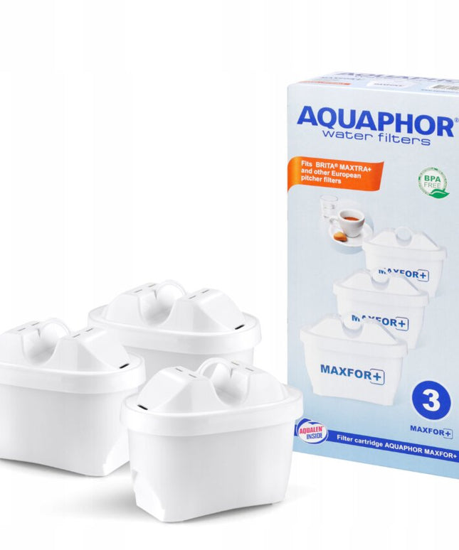 Vandens filtrų komplektas Aquaphor Maxfor B25, 6 vnt: 3 vnt Maxfor + 3 vnt Maxfor MG