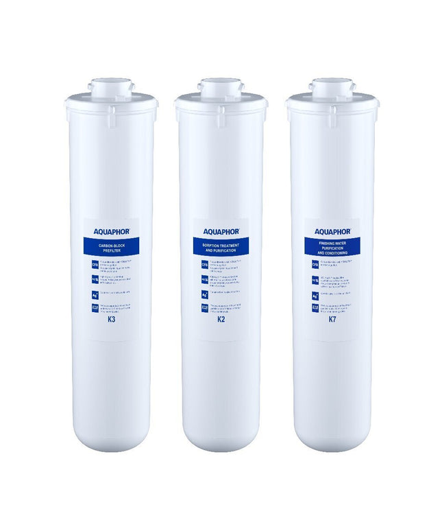 Vandens filtrai Aquaphor Crystal K3-K2-K7, 3 vnt
