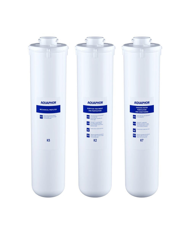 Vandens filtrai Aquaphor Crystal K5-K2-K7, 3 vnt