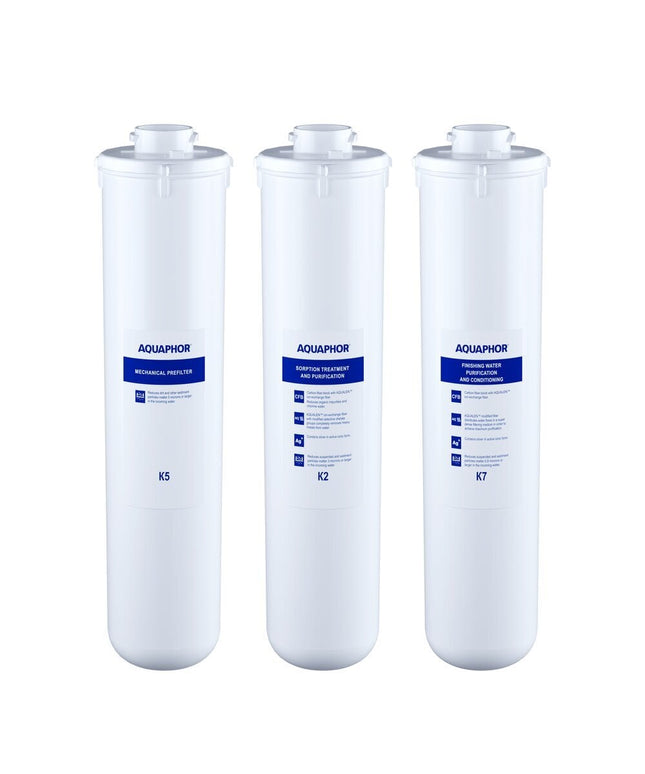 Vandens filtrai Aquaphor Crystal K5-K2-K7, 3 vnt