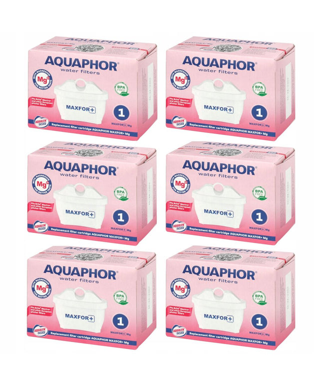 AQUAPHOR Maxfor Plus Mg vandens ąsočio filtrų komplektas (6 vnt.)
