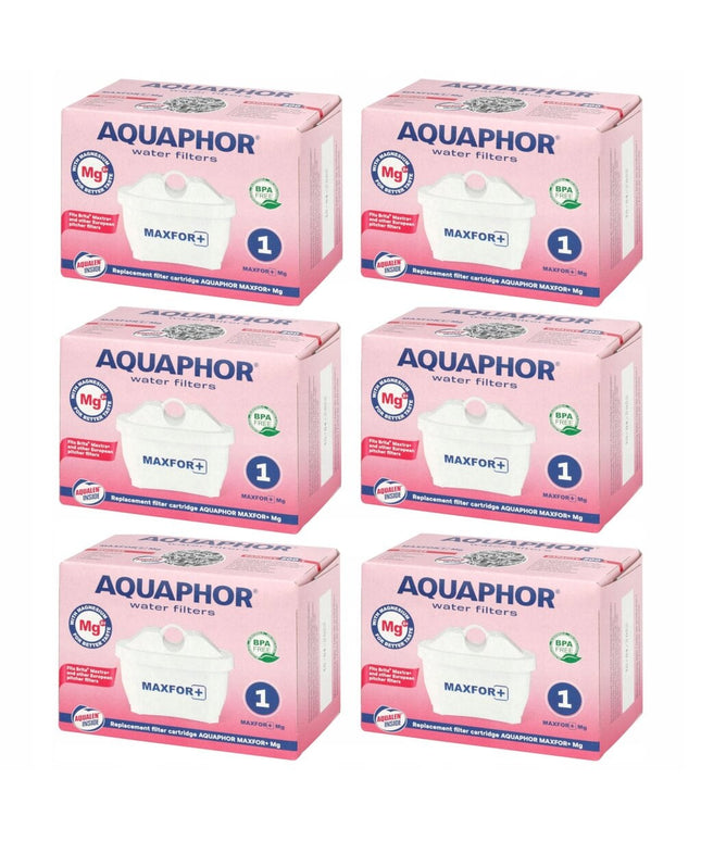 AQUAPHOR Maxfor Plus Mg vandens ąsočio filtrų komplektas (6 vnt.)