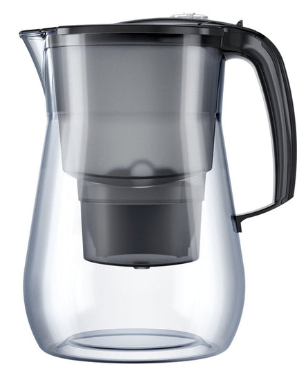 Vandens filtravimo ąsotis Aquaphor Onyx 4.2l, juodas, su 1 vnt Maxfor vandens filtru
