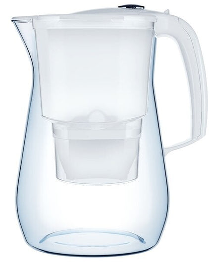 Vandens filtravimo ąsotis Aquaphor Onyx 4.2l + Maxfor B25 vandens filtrai, 9 vnt, baltas