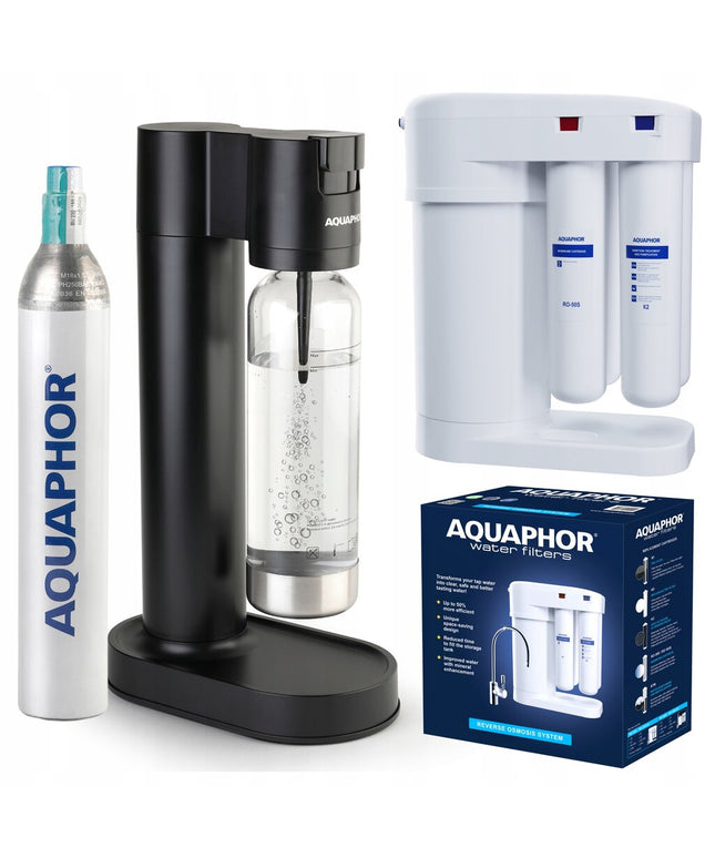 Aquaphor Pearl sodos aparatas + vandens filtravimo sistema Aquaphor RO-101S